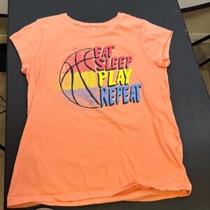 Children’s Place Girls short sleeve shirt size large 10/12.